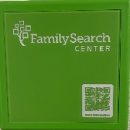 Sanctioned FamilySearch center example (green)